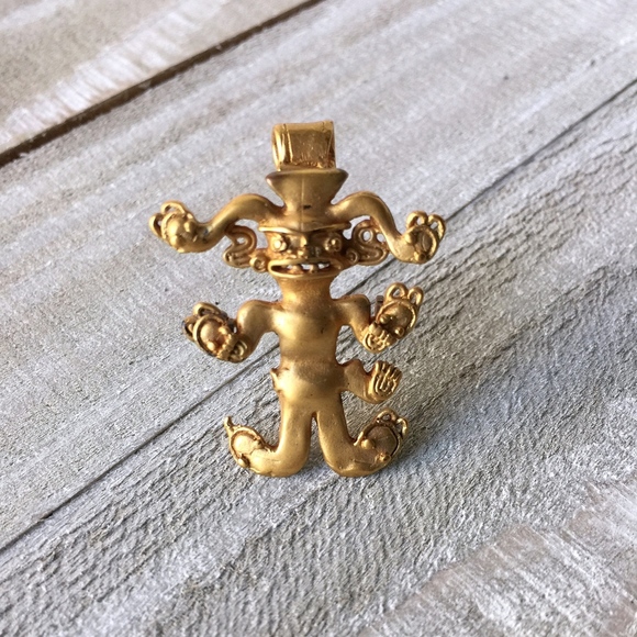 Artesian Peruvian Brooch/Pendant - Picture 7 of 7